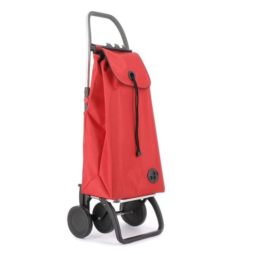 Rolser I-Max Mf 4-Wheel Tour Folding Shopping/Market Trolley Bag 43L Red - Picture 1 of 5