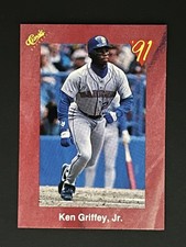 1991 Classic Update Red Travel Edition KEN GRIFFEY JR Card T1 Seattle Mariners