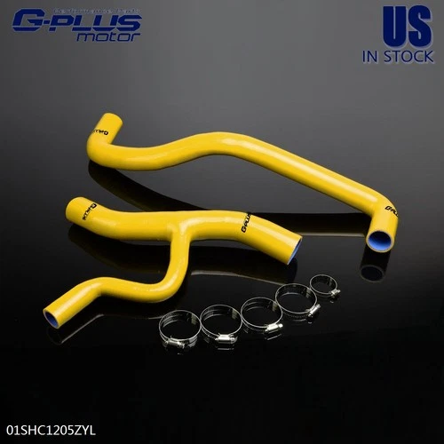 Fit For 96-04 FORD MUSTANG GT 4.6L V8 YELLOW SILICONE RADIATOR HOSE COOLANT PIPE