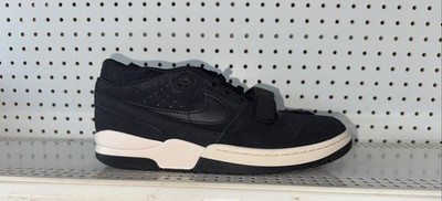 Nike Air Alpha Force 88 Mens Suede Athletic Shoes Sneakers Size 10.5 Black