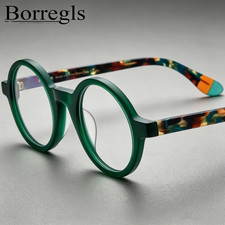Acetate Round Reading Glasses Women Men Reader Retro Matte Colorful Eyeglasses