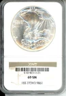 1986 American Silver Eagle $1 NGC MS69 1 oz .999 Silver – Cert 1211128-013
