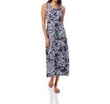 Karen Kane Sleeveless Midi Dress Paisley