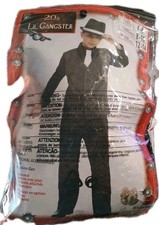 20s Lil Mob Gangster Child Costume Size 12-14 Pants And Top