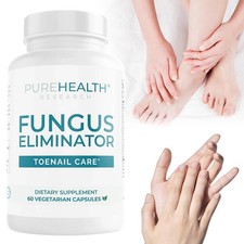 PureHealth Research Fungus Eliminator-Treatment for Fingernail Toenail, Garlic
