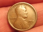 1912S LINCOLN WHEAT CENT, FREE SHIPPING (#354E)