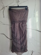 NWT Windsor Sparkle Corset Mini Dress