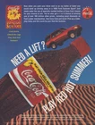 Vintage 1995 Coca-Cola Print Ad Red Hot Summer Ford Explorer Giveaway