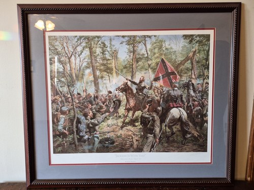 Don Troiani “Jackson Is With You!” Signed Limited Edition Print 1270/1500 COA