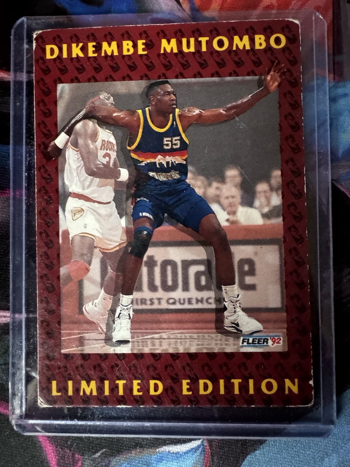 1991-92 Fleer - Dikembe Mutombo Limited Edition Dikembe Mutombo #8 (RC) SKU:943