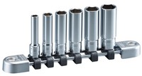 "Nepros 1/4\" Tief SteckschlÜSselsatz 6-TEILIG 6 Punkt TYP (5,5~14Mm)..."
