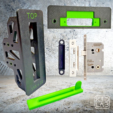 Eurospec BAE5030NP Lock Jig 35/44mm Door + Dust Cover Jig