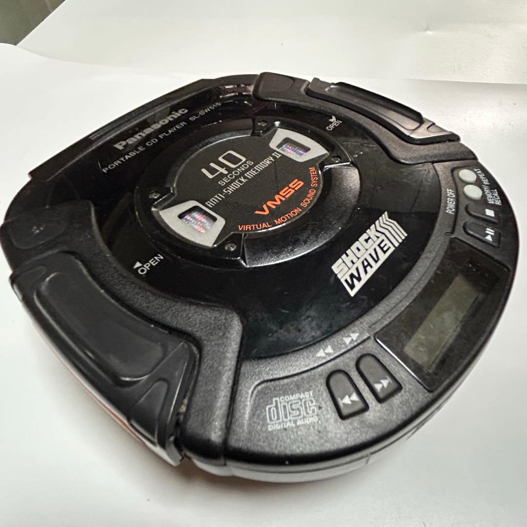 パナソニック ショックウェーブ SHOCKWAVE SL-SW515 PANASONIC SL-SW515 Portable CD Player VMSS Shockwave remote