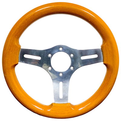 O.B.A OBAHAN Wood Steering Wheel 300mm Small Diameter JDM Datsun