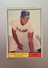 1961 Topps - Charlie Neal #423