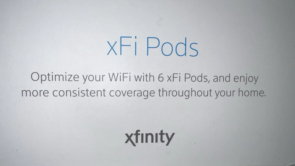 Xfinity XFI Pods Wifi Network Range Extender - White, Pack of 6 - Image 4 of 4