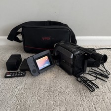 JVC GR-AXM300U GR-AXM300 Video Camcorder Camera VCR Video Transfer BUNDLE TESTED