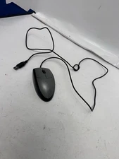 Gray/Black optical USB corded mouse