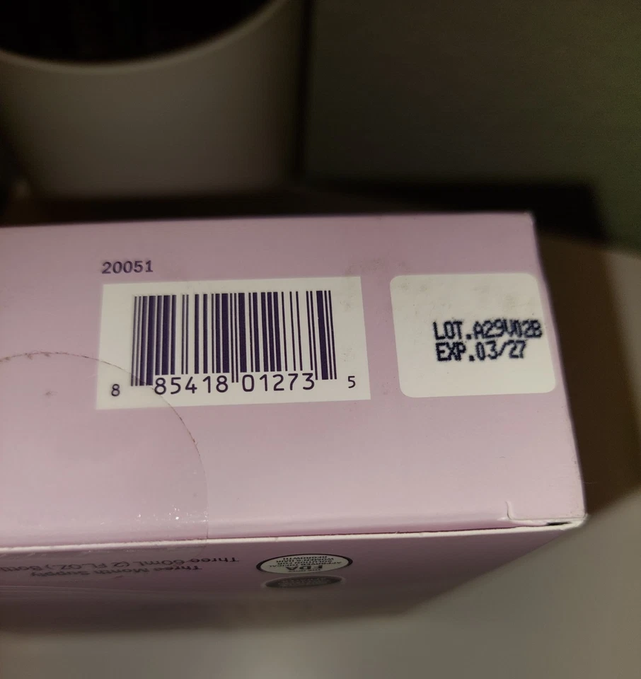 Tratamiento de regeneración capilar Keranique 2% minoxidil - paquete de 3 - nuevo sellado Foto 4 de 4