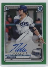 2020 Bowman Chrome Prospect Green Refractor 86/99 Niko Hulsizer #CPA-NH Auto 5i2