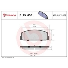 Kits de frein Mazda PREMACY