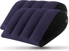 2 pcs Inflatable Wedge Pillow Portable Inflatable Wedge Pillow for Travel Fast N