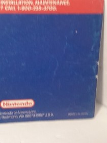 punch out nes Manual Official Authentic 