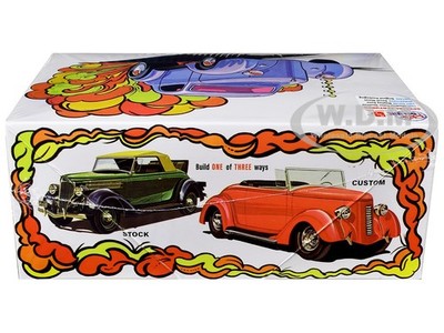 SKILL 2 MODEL KIT 1936 FORD COUPE GASSER 3-IN-1 KIT 1/25 SCALE BY