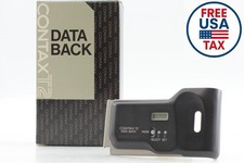  Top MINT w/Box Contax DATA BACK Titan Silver for Cover Panel T2 D From JAPAN