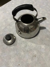Vintage Revere Ware Stainless Small Tea Kettle