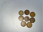 indian cent lot 1863-1864-1865-1874-18751894-1907-1909