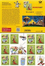 Asterix Bund MH 101, 2015, Comic Asterix und Obelix, Markenheftchen, Markenset