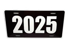CUSTOM ANY YEAR CAR MODEL YEAR METAL NOVELTY CAR LICENSE PLATE classic antique