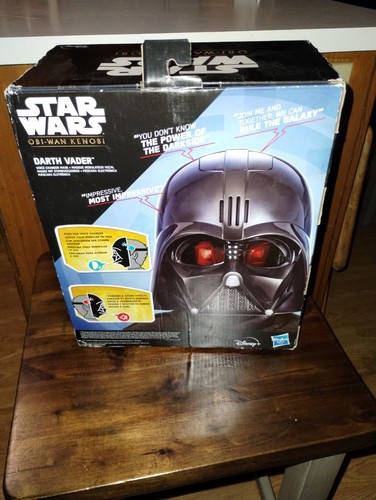 NEW STAR WARS OBI-WAN KENOBI DARTH VADER VOICE CHANGER MASK,HASBRO - Picture 2 of 2