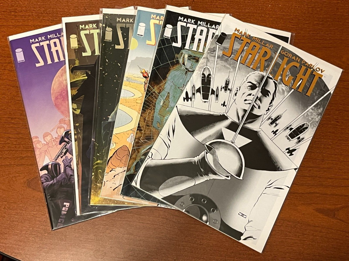 Starlight Complete Series Issues 1-6 w/ Rare 2nd Print VF/NM Image