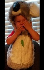 Halloween KOALA BEAR COSTUME toddler 18mo 24mo AUSTRALIAN ZOO kids dress up PLAY