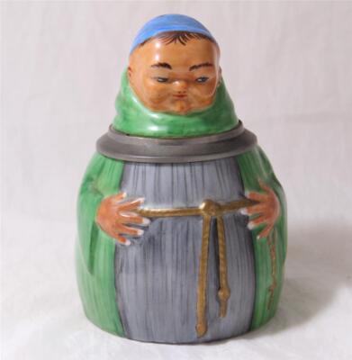 Vintage Goebel-Hummel Monk Character Beer Stein A.Geyer Selb Bavaria c1950s