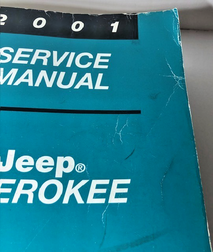 2001 Jeep Cherokee Original Shop Service Repair Manual XJ Chrysler 81-370-1046 - Picture 3 of 7