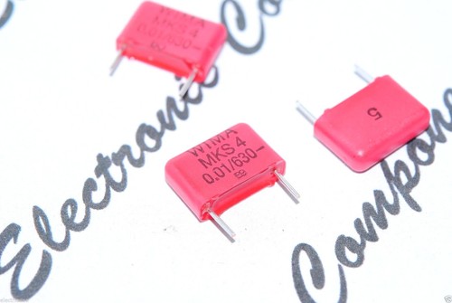Lot De 5 Condensateurs Kemet MKP Y2/X1 0.01µF 10nF 300V - Référence R413I21000000M - Neufs, Fabrication Allemagne