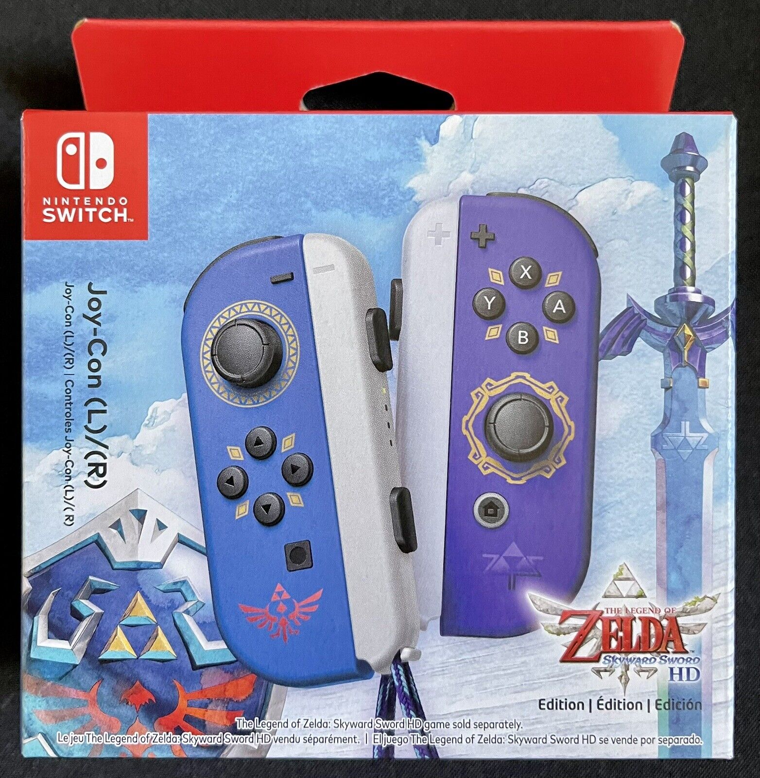 Nintendo Joy-Con (L)/(R) - The Legend of Zelda: Skyward Sword HD Edition -  Switch