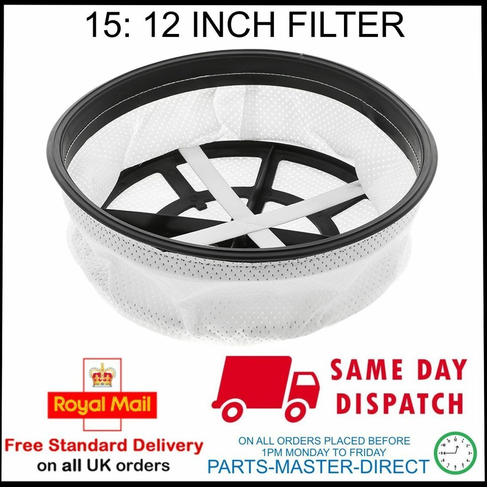Filtre d'aspirateur pour Numatic Henry, George, Edward - CIKONIELF - Matériau ABS - Blanc