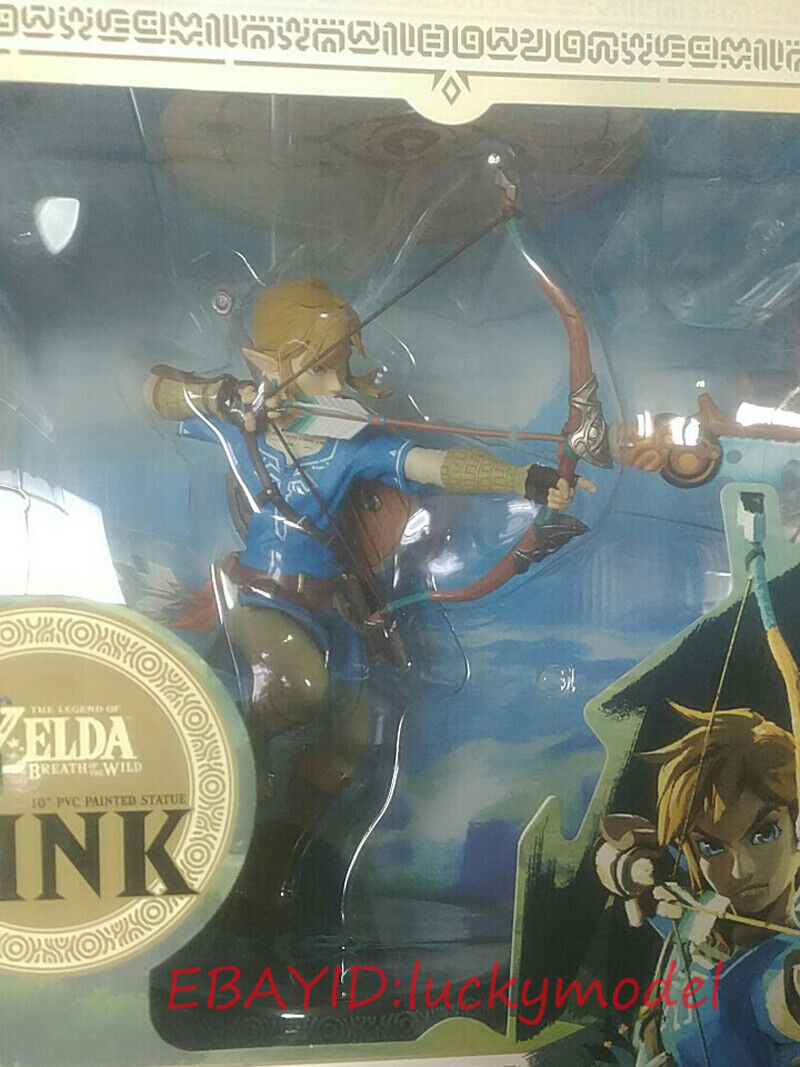  First 4 Figures The Legend of Zelda: Breath of The Wild: Link  Figure, Blue : Toys & Games