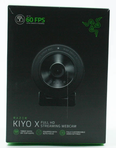 Razer Kiyo X Webcam Full HD En Streaming (1080p 30 Fps / 720p 60 Fps