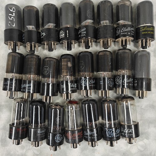 Vintage 25L6 GT Electronic Vacuum Tubes Lot of 25 USA Made 🌟 - Picture 6 of 6