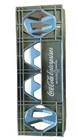 Coca Cola ENTERPRISES GRAY Molded Plastic Crate Bottle Carrier 1lt-1HD-12 vtg...