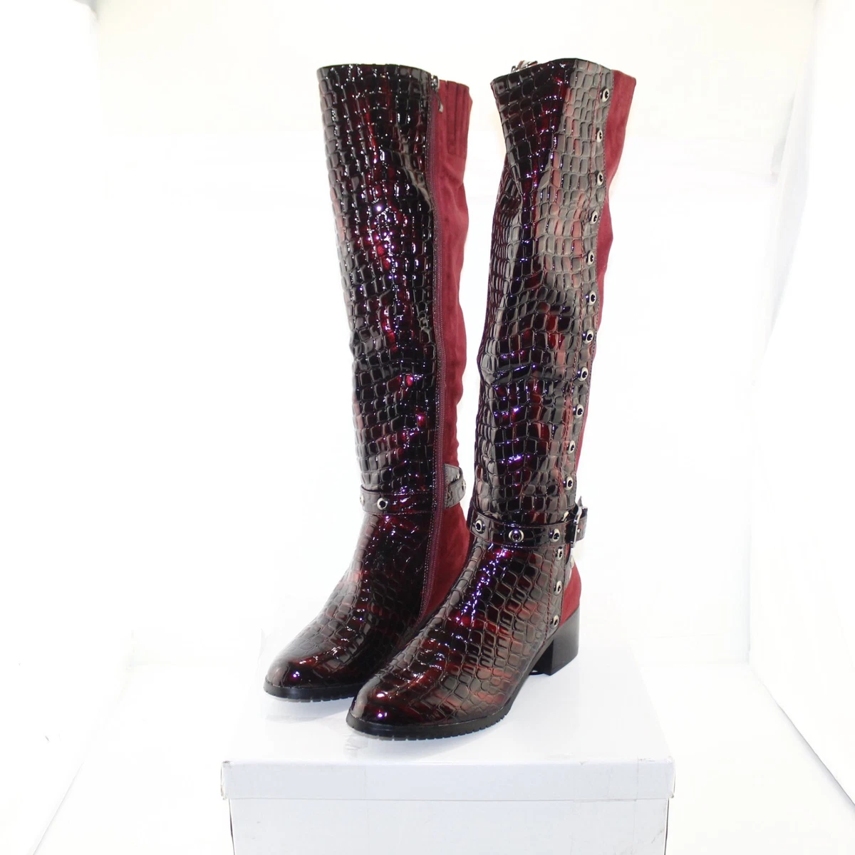 Avenue knee high online boots