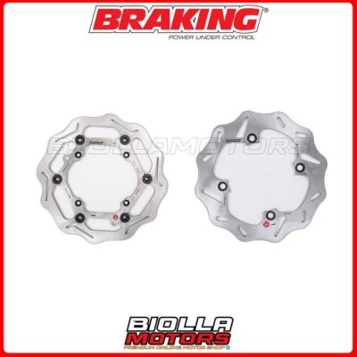SATZ BREMSSCHEIBEN BRAKING HUSQVARNA WR 300 2013 - VORNE + HINTEN [WAVE F