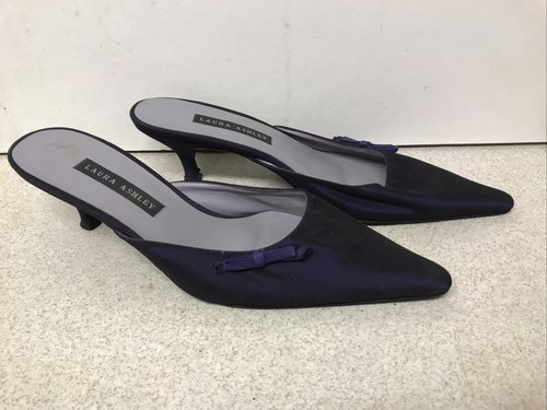 Laura Ashley Mauve Satin Hochzeiten besondere Anlässe Schuhe EU 40 - UK 7 - Bild 3 von 6