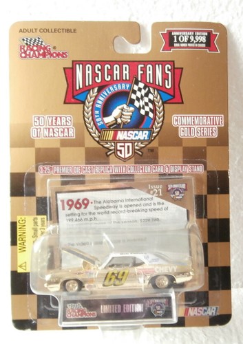NASCAR 50th Anniversary "Nascar Fans" COMMEMORATIVE Gold *1of 9,998 (2) - Picture 6 of 51