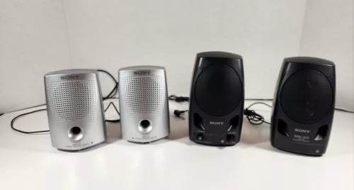 SONY SRS-A21 & SRS-P7 ACTIVE SPEAKER SYSTEMS COLLECTION 